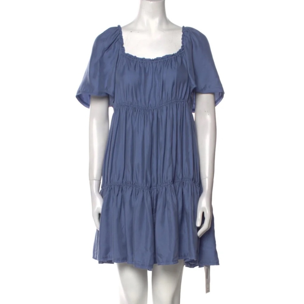 Blue Unsubscribed Dress